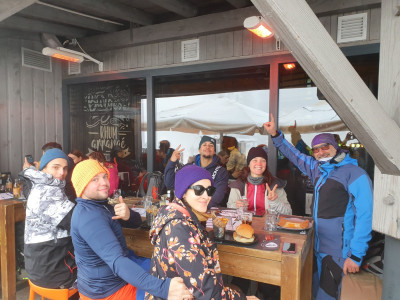 Au resto des riders.... le midi