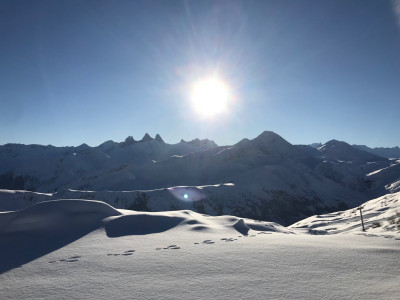 Un peu froid mais bien beau aujourd’hui