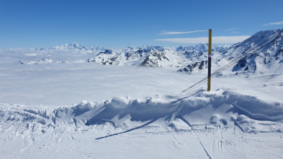 Vue de la cime Caron