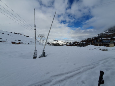 Dimanche 14/05, il a néigé 10cm de fraîche dans la station déserte