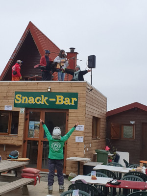 méga ambiance pour quelques privilégiés dans un petit coin de nature