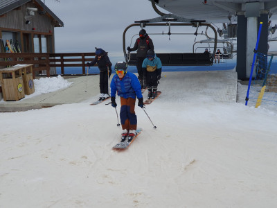 Joli sortie de TS pour une première