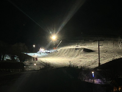Non c’est pas le corbier , préparation de la bosse freestyle à saint sorlin