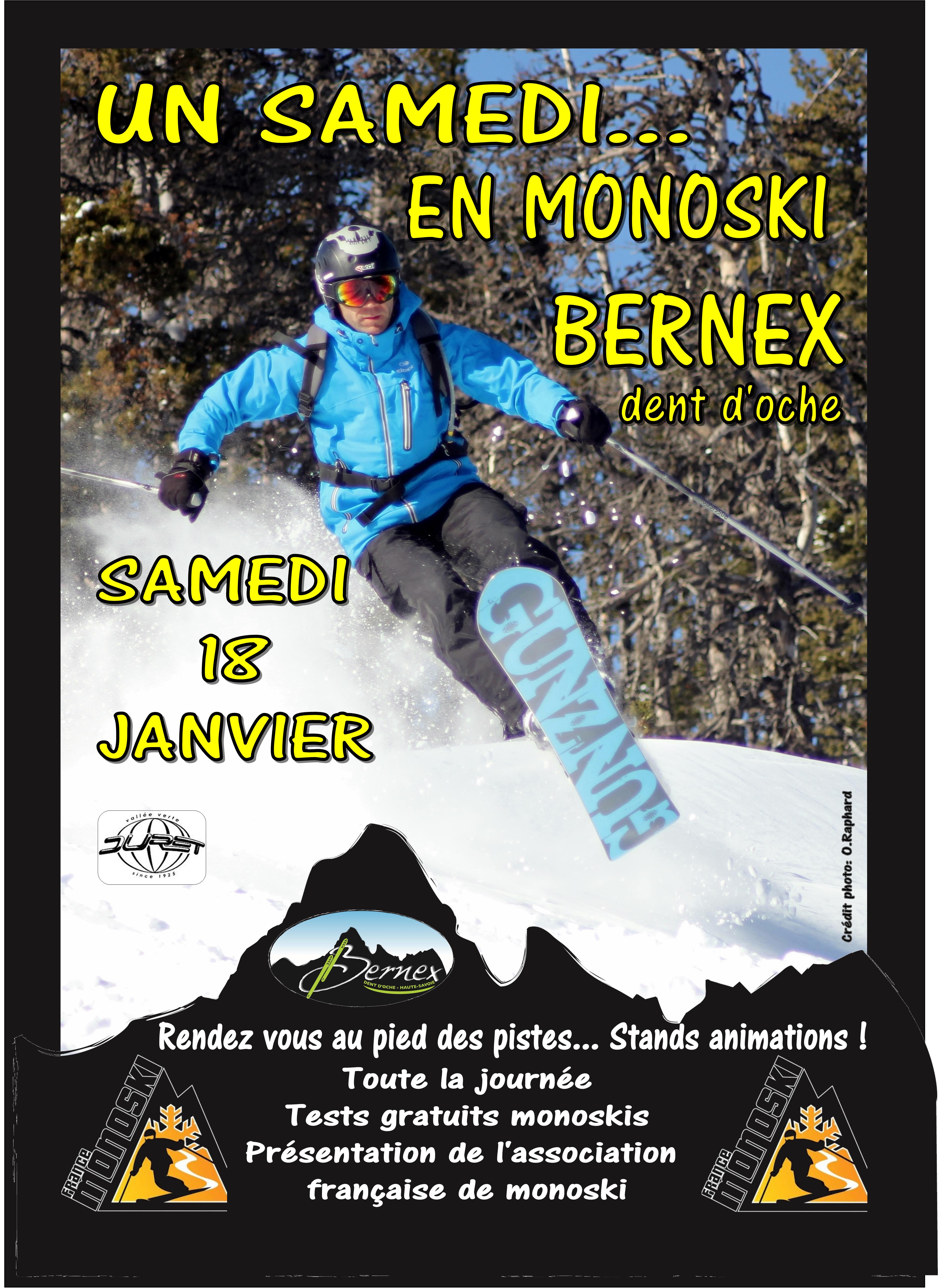 Un Samedi en Monoski à Bernex