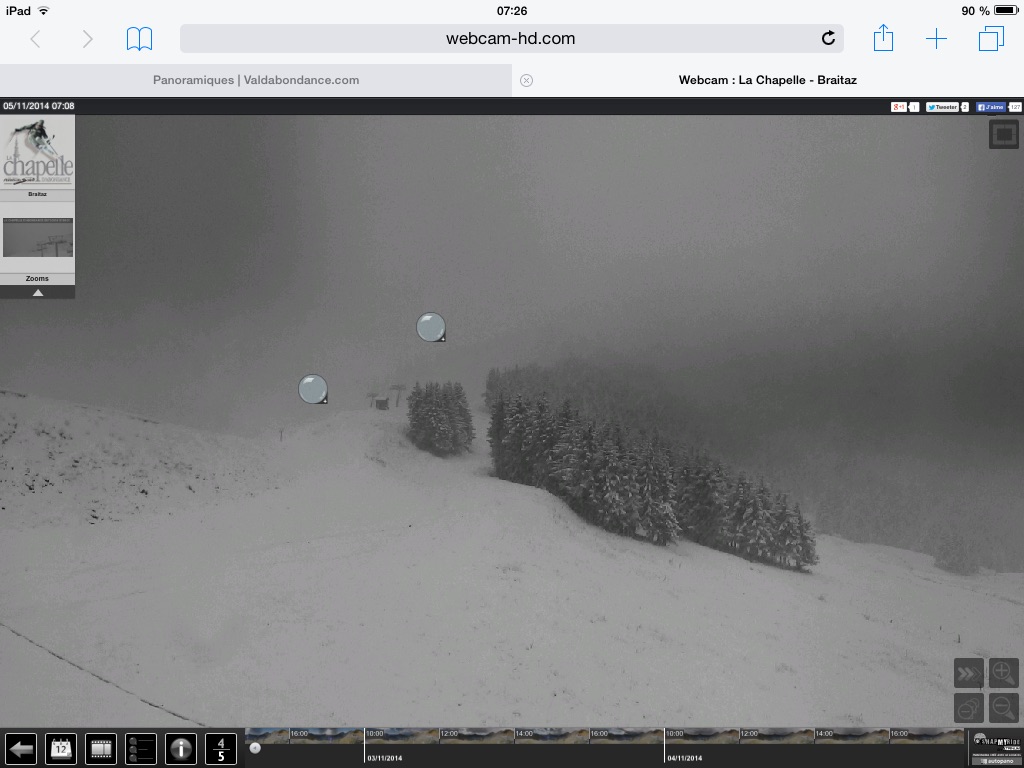 Webcam la chap d ab