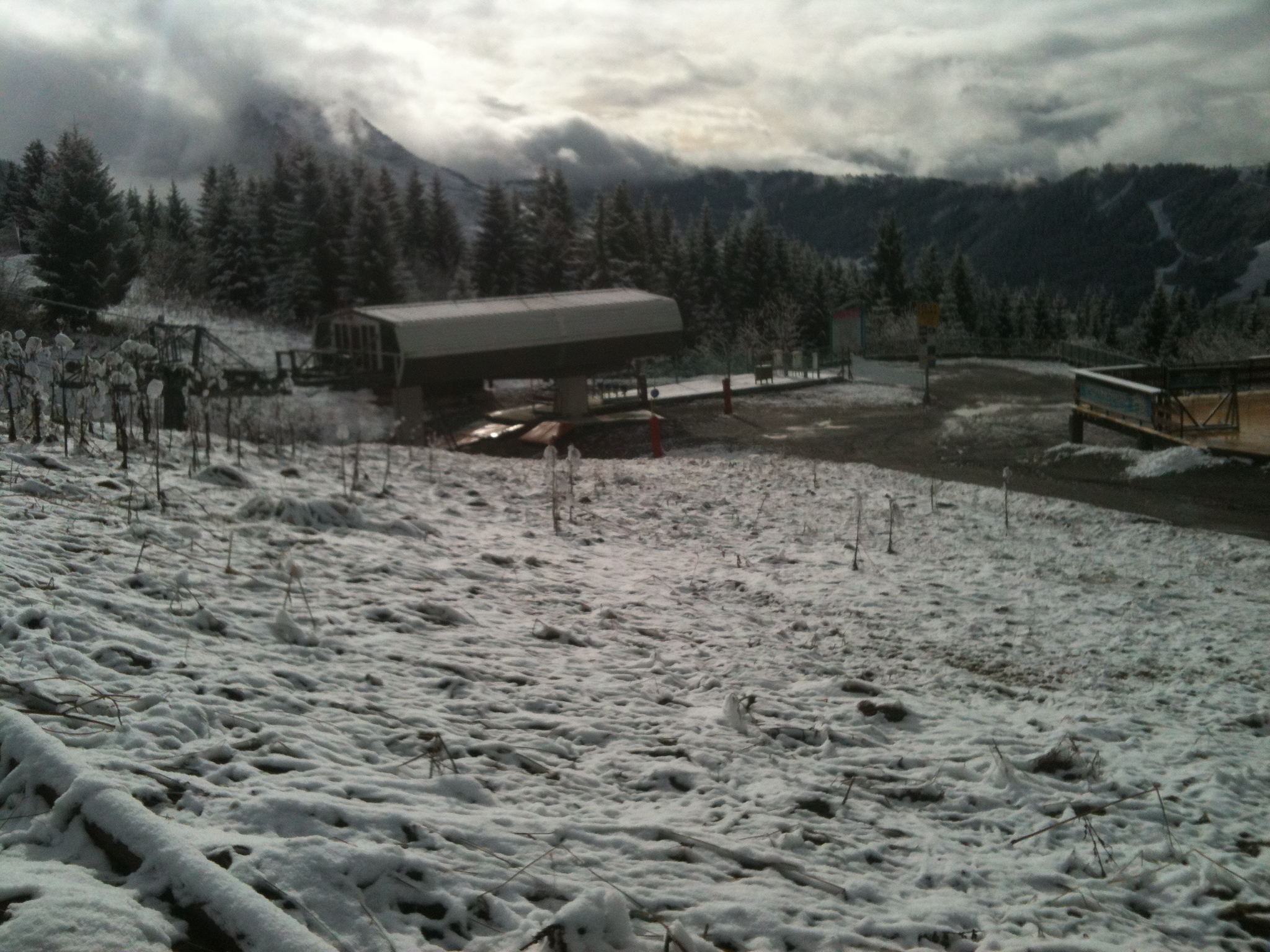 sommet des cabines de Super Morzine 1500m