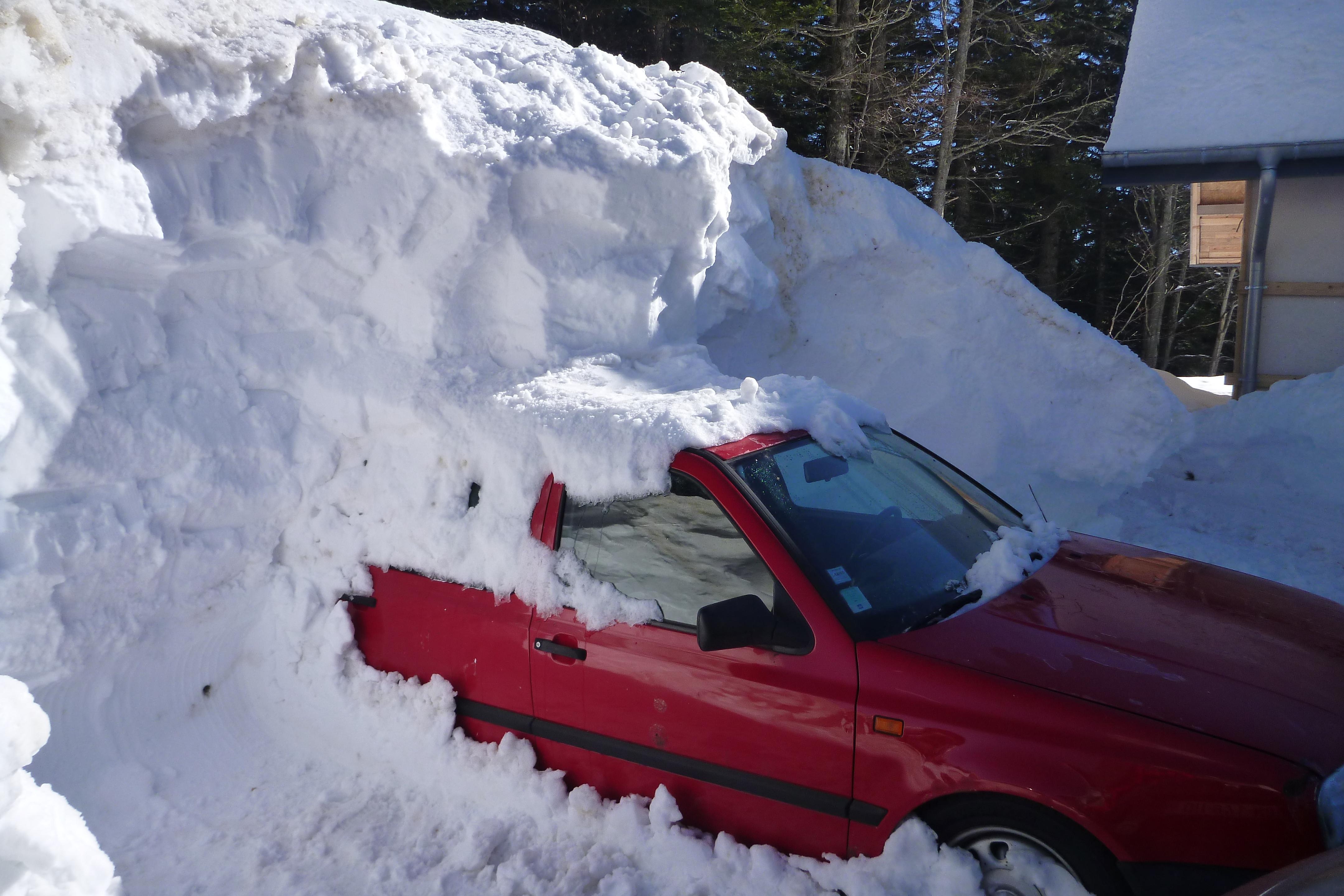 neige col de Porte 19 février 2015.JPG