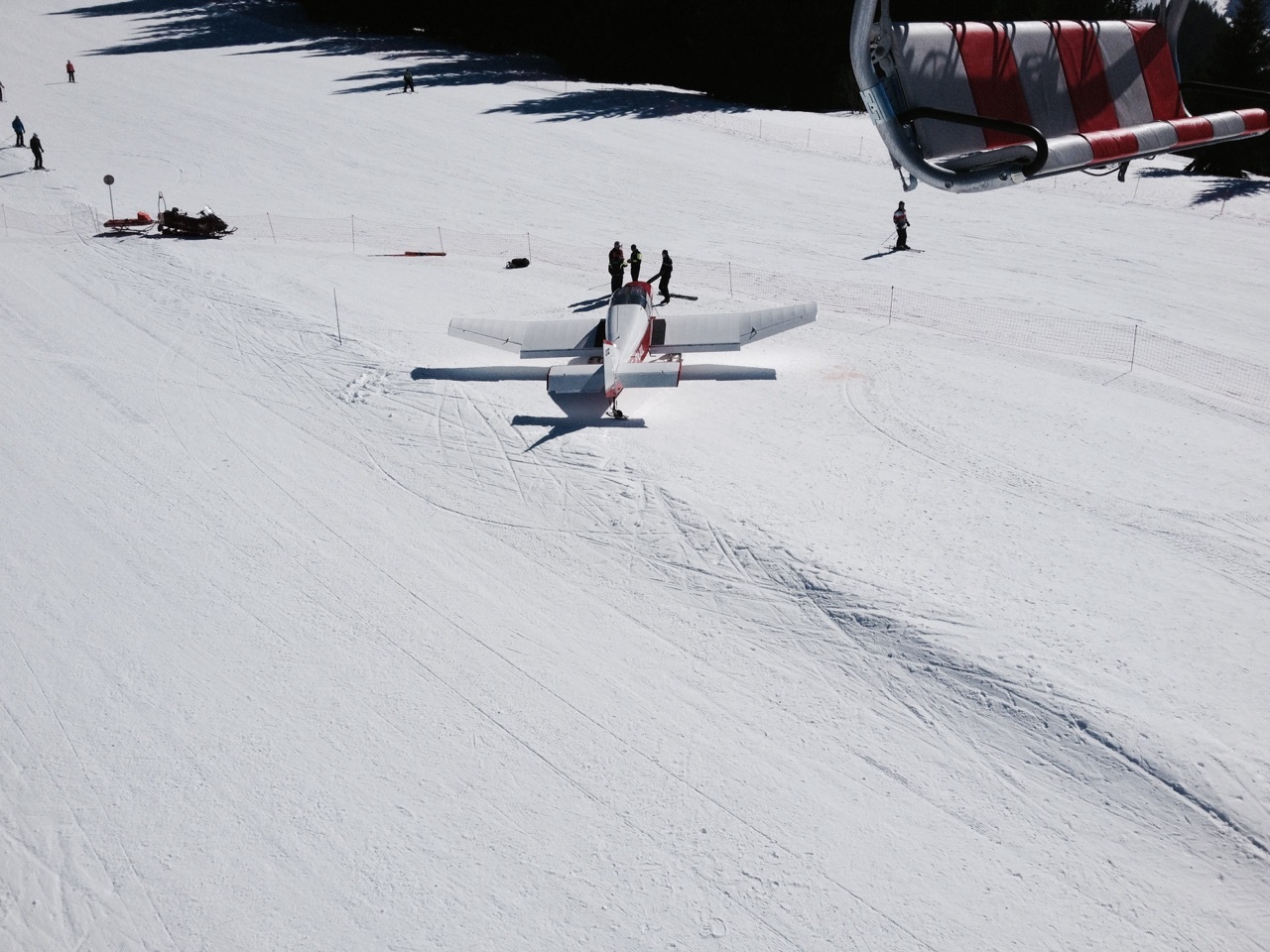 Pas bô l'avion