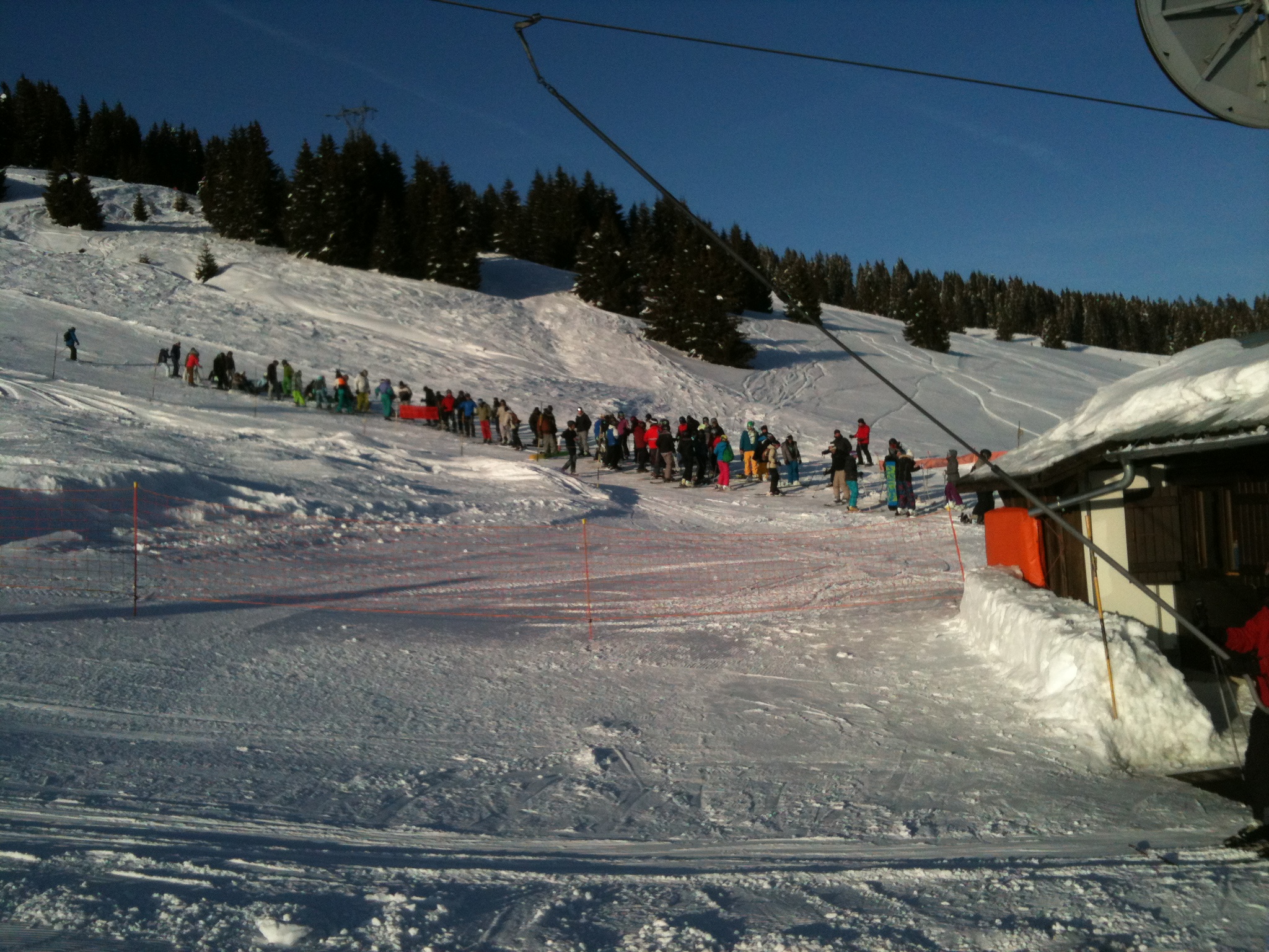 file d'attente au baron^^