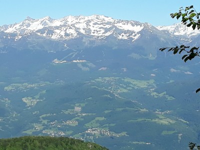 Arrivée du klv avec vue sur les seven lakes et les oudis