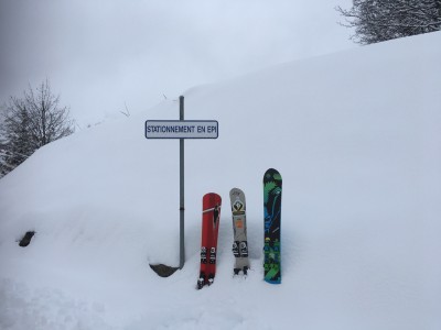 Pour les Sybelles traces merci de vous ranger