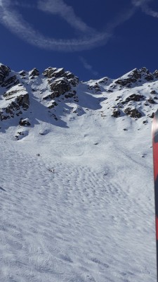 Bonnes sessions  sur immense pistes bosselée