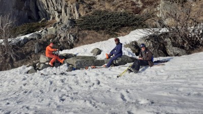 Pôôze fin de journée  à l Himalaya